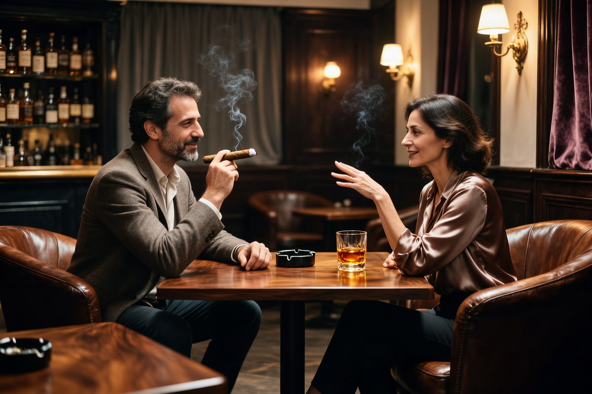 Clubs privados de fumadores en Barcelona: elegancia y conversación relajada en la noche