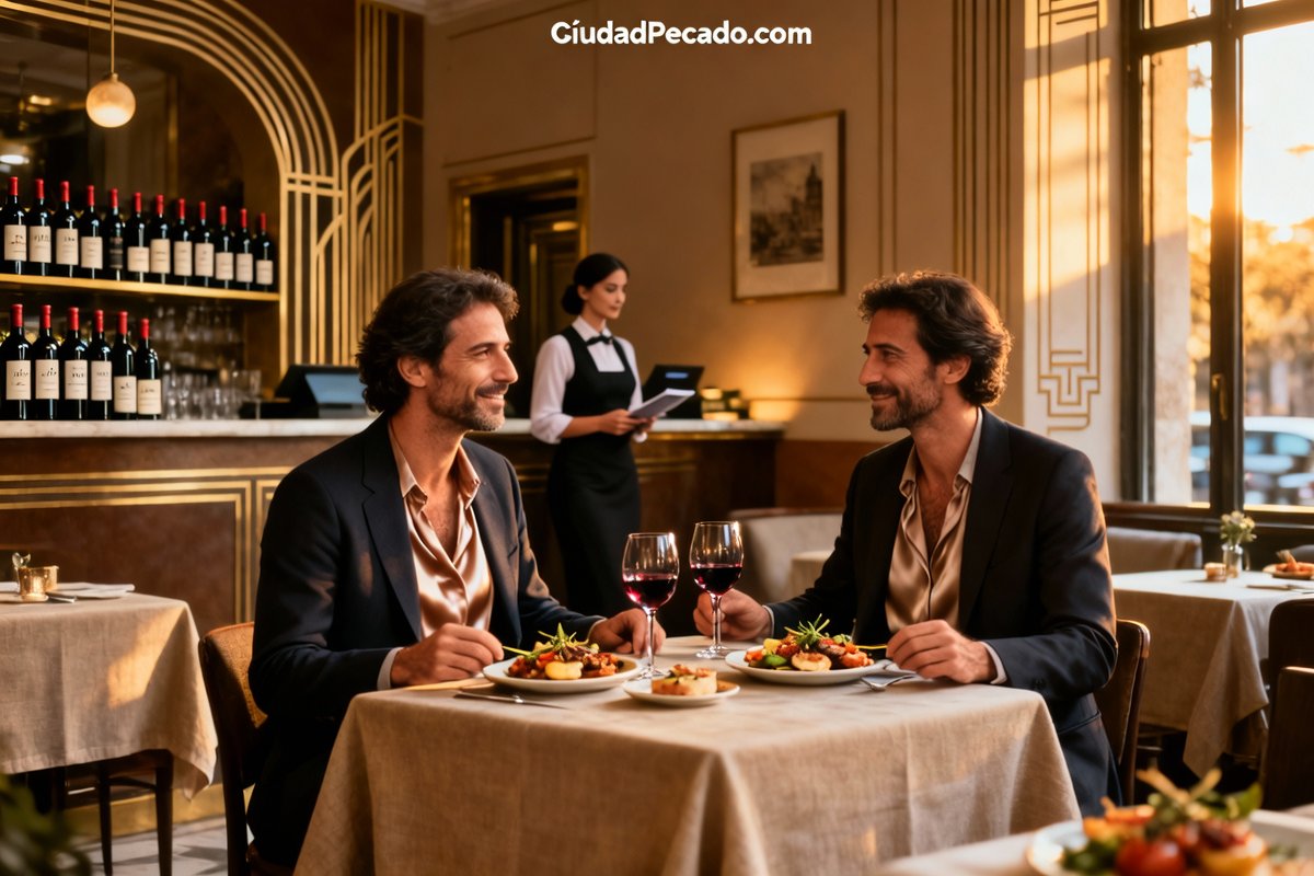 Ocio adulto y gastronomía en Madrid: dónde cenar antes de explorar la noche